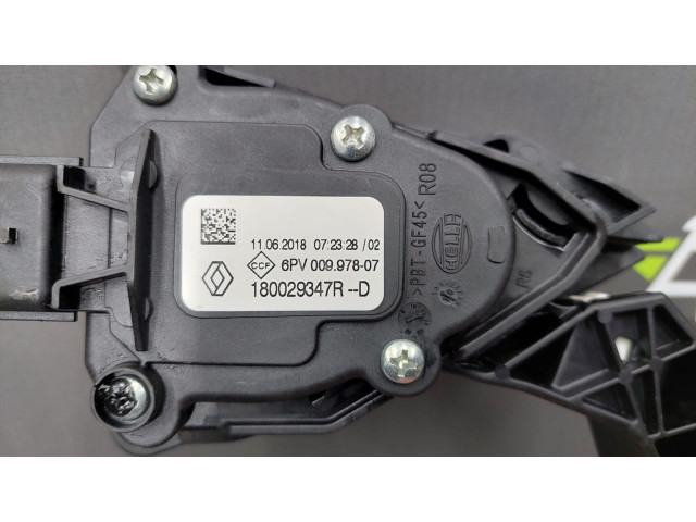 Педаль газа 180029347R, 6PV009978-07 Renault Clio IV Педаль газа 180029347R, 6PV009978-07 Renault Clio IV